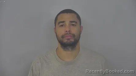 Mugshot of Andre Latrell Taylor booked in Burleigh County, North Dakota on October 23, 2026