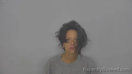 Mugshot of Amanda Lynn Wolf booked in Burleigh County, North Dakota on August 14, 2026