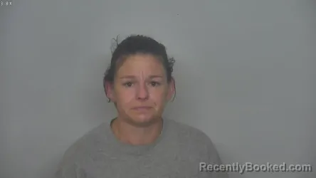 Mugshot of Alicia Amber Weber booked in Burleigh County, North Dakota on August 29, 2026