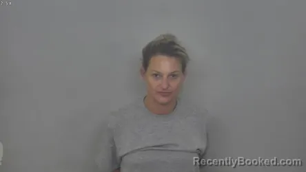 Mugshot of BRITTANY ANN JOHNSON booked in Burleigh County, North Dakota on April 27, 2026