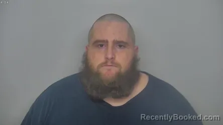 Mugshot of Brandon Shannon Utke booked in Burleigh County, North Dakota on August 20, 2026