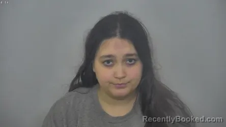 Mugshot of CIARA MARIE BRITT booked in Burleigh County, North Dakota on March 13, 2026