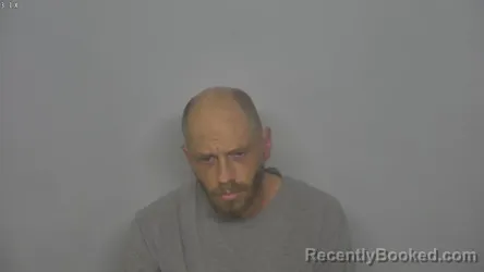 Mugshot of Christopher Michael Buse booked in Burleigh County, North Dakota on August 28, 2026