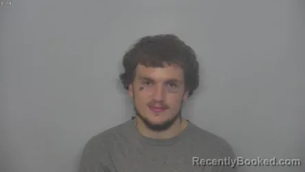 Mugshot of Chayse Maurice Glass booked in Burleigh County, North Dakota on August 25, 2026