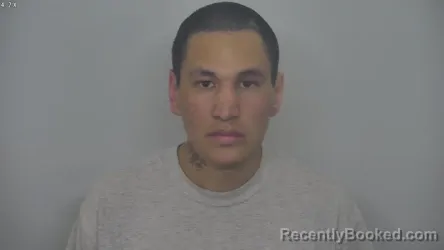 Mugshot of CHANCE DELRAY IRONSHIELD booked in Burleigh County, North Dakota on March 31, 2026