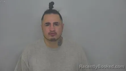 Mugshot of CODY LEE LITTLEGHOST booked in Burleigh County, North Dakota on April 27, 2026