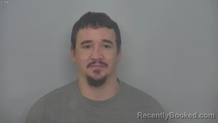 Mugshot of CODY DOLTAN RHODES booked in Burleigh County, North Dakota on April 21, 2026