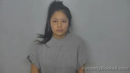 Mugshot of CHERISH ALAYNA SILK booked in Burleigh County, North Dakota on March 13, 2026