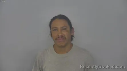 Mugshot of Christopher Rayne Whitetwin booked in Burleigh County, North Dakota on August 15, 2026