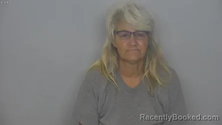 Mugshot of Donna Marie Grosz booked in Burleigh County, North Dakota on August 28, 2026