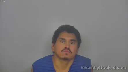 Mugshot of Dameion Patrick Hanson booked in Burleigh County, North Dakota on August 30, 2026