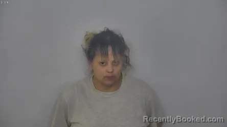 Mugshot of DORINDA JADE HALL booked in Burleigh County, North Dakota on March 22, 2026