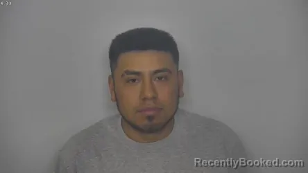 Mugshot of DIEGO ORTIZCRUZ booked in Burleigh County, North Dakota on March 25, 2026