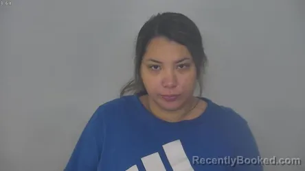 Mugshot of DESTINY DARLENEROSE REDLEGS booked in Burleigh County, North Dakota on July 2, 2026