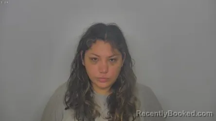 Mugshot of Destiny Darlenerose Redlegs booked in Burleigh County, North Dakota on August 29, 2026