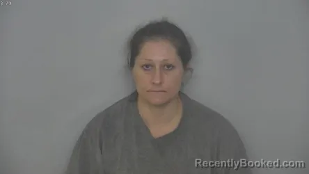 Mugshot of DANIELLE BERNICE RUBENS booked in Burleigh County, North Dakota on May 10, 2026
