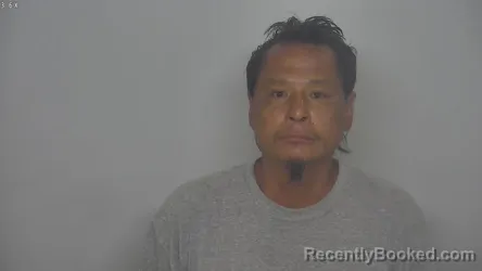 Mugshot of DENVER LEE SPOTTEDHORSE booked in Burleigh County, North Dakota on July 9, 2026