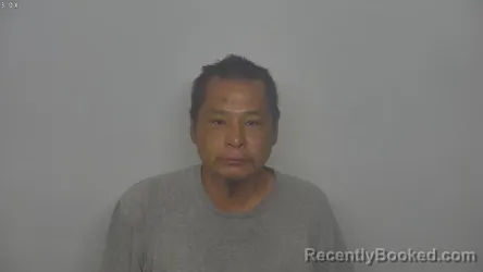 Mugshot of Denver Lee Spottedhorse booked in Burleigh County, North Dakota on September 7, 2026