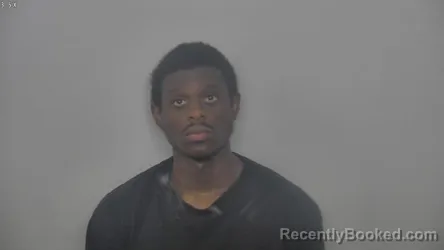 Mugshot of DEANDRE JAMES YARKPAWOLO booked in Burleigh County, North Dakota on July 12, 2026