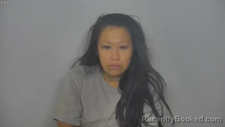 Mugshot of Elena Jewel Galaviz booked in Burleigh County, North Dakota on August 27, 2026
