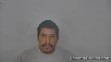 Mugshot of GERMAN DELGADOSERANNO booked in Burleigh County, North Dakota on May 15, 2026