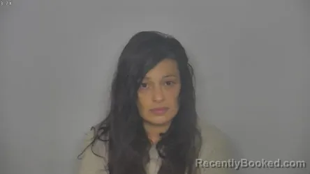 Mugshot of GORGIANNA MAE HEPPERLE booked in Burleigh County, North Dakota on April 4, 2026