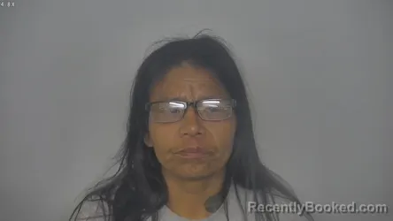 Mugshot of Gale Annette Redstone booked in Burleigh County, North Dakota on September 6, 2026