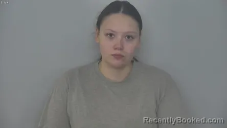 Mugshot of GWENYTH ROSE WHITEBUFFALO booked in Burleigh County, North Dakota on July 2, 2026