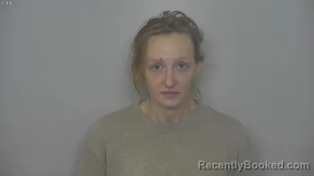 Mugshot of HANNA JAYNE COTE booked in Burleigh County, North Dakota on April 2, 2026