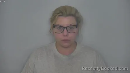 Mugshot of HOLLY MARIE GJESDAL booked in Burleigh County, North Dakota on April 8, 2026