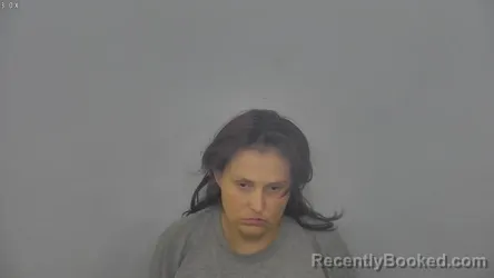 Mugshot of Heather Jean Oster booked in Burleigh County, North Dakota on August 15, 2026