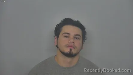 Mugshot of HARLEY JOE PELTIER booked in Burleigh County, North Dakota on July 9, 2026