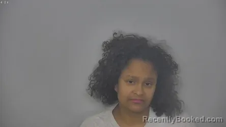 Mugshot of JANAE TAMERA DAYEOSMAN booked in Burleigh County, North Dakota on April 22, 2026