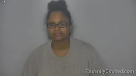 Mugshot of JANAE TAMERA DAYEOSMAN booked in Burleigh County, North Dakota on August 3, 2026