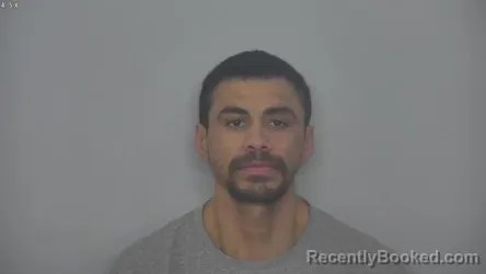 Mugshot of JESSE STEVEN DECOTEAU booked in Burleigh County, North Dakota on March 26, 2026