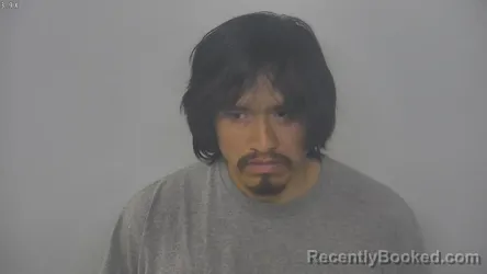Mugshot of JUSTIN CRAIG EAGLECHASING booked in Burleigh County, North Dakota on May 7, 2026