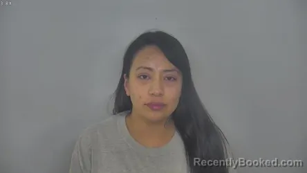 Mugshot of JASMINE RAMONA GOODSHIELD booked in Burleigh County, North Dakota on May 6, 2026