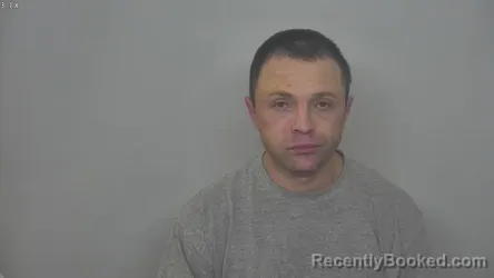 Mugshot of JOSHUA WAYNE GALUSHA booked in Burleigh County, North Dakota on March 22, 2026