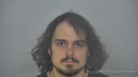 Mugshot of JACOB ZANDER HUTCHINSON booked in Burleigh County, North Dakota on April 15, 2026