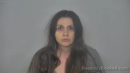 Mugshot of JESSICA ANNE KNOLL booked in Burleigh County, North Dakota on April 25, 2026