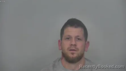 Mugshot of JUSTIN SCOTT LOCKE booked in Burleigh County, North Dakota on March 23, 2026