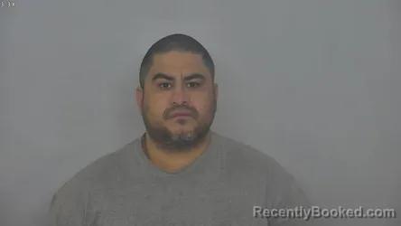Mugshot of JORGE MORENO booked in Burleigh County, North Dakota on May 1, 2026