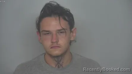 Mugshot of Jacob Andrew Robinson booked in Burleigh County, North Dakota on August 31, 2026