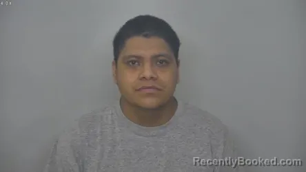 Mugshot of JULIAN LIDIO SANTIZ booked in Burleigh County, North Dakota on March 16, 2026