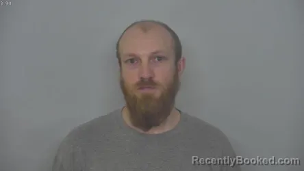 Mugshot of JUSTIN LEE SWANSTON booked in Burleigh County, North Dakota on May 6, 2026