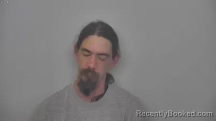 Mugshot of JUSTIN KAHL SIMS booked in Burleigh County, North Dakota on March 27, 2026