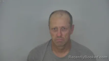 Mugshot of Jesse Edwin Sherer booked in Burleigh County, North Dakota on August 20, 2026