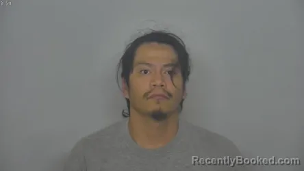 Mugshot of JUAN JESUS TENGAIO booked in Burleigh County, North Dakota on July 9, 2026