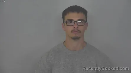 Mugshot of JORDAN DAVID VEZINA booked in Burleigh County, North Dakota on June 30, 2026