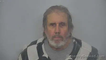 Mugshot of KEITH WAYNE BACKER booked in Burleigh County, North Dakota on March 13, 2026